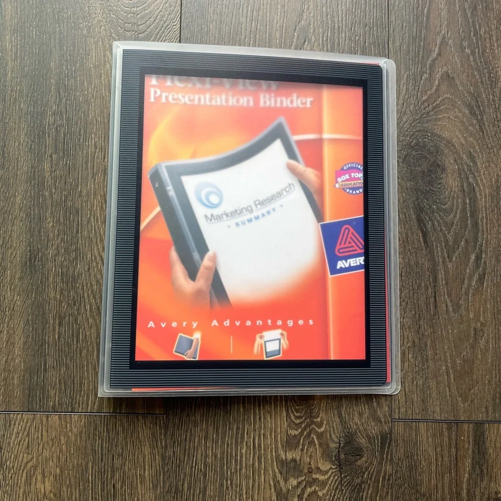 5 Avery Flexi-View Presentation Binders